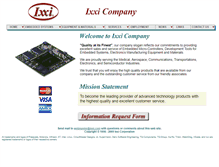 Tablet Screenshot of ixxi.com